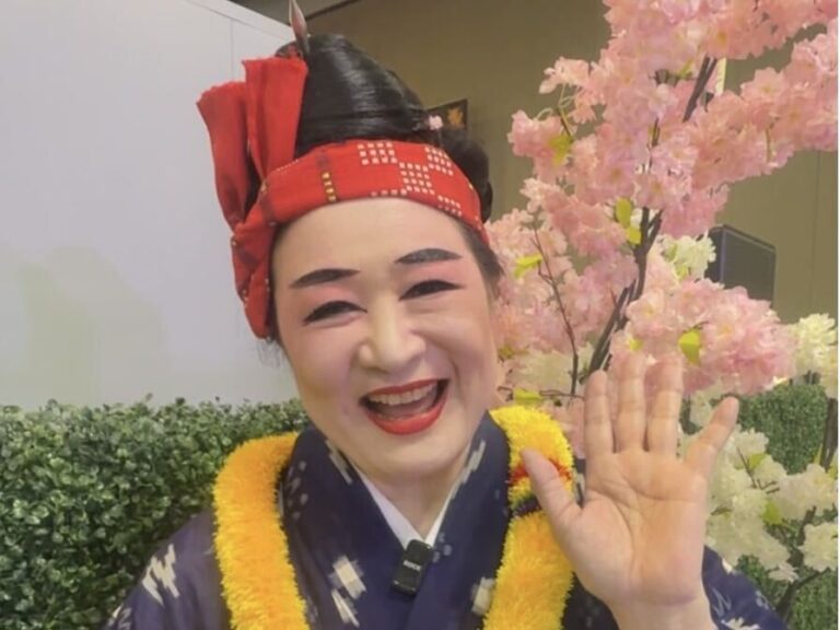 玉城流扇寿会 フランセス仲地琉舞道場（沖縄フェスティバル）