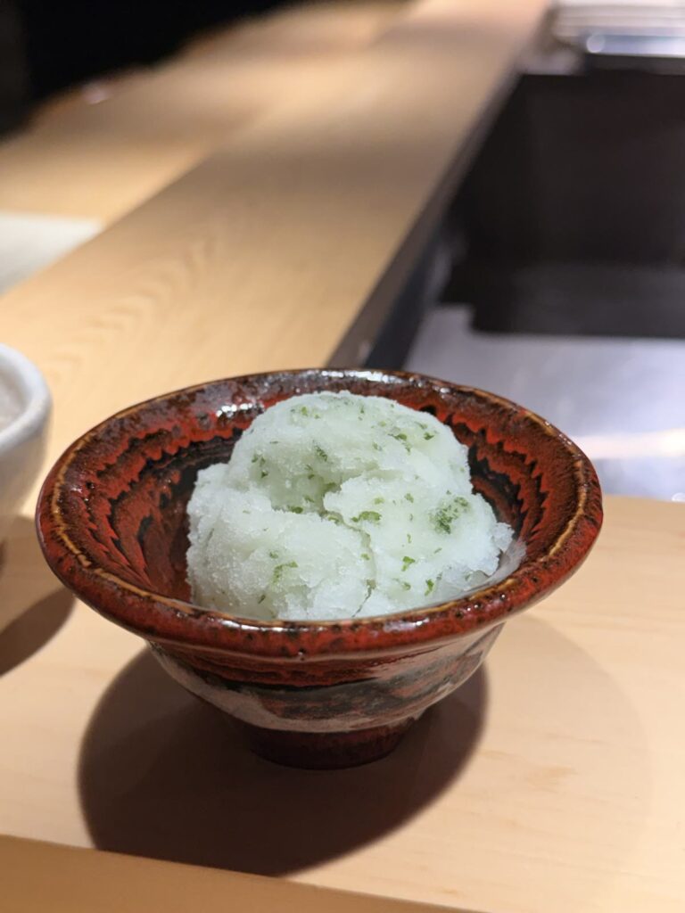 しそシャーベット